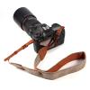 Fydun Adjustable Camera Shoulder Neck Strap Belt Lightweight Comfortable for SLR Cameras Universal (Brown) view 3