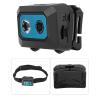 1080P HD Sports Action Camera Head Mounted Video Recorder for Running Mountain Biking Motorcycle (Black Blue) view 3