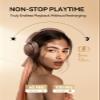 1MORE SonoFlow-Pro Noise Cancelling Headphones - HQ51 Over Ear Bluetooth Headphones with LDAC for Hi-Res Wireless Audio,100H Playtime, Bluetooth 5.4, QuietMax ANC, Comfortable Fit (Mocha Brown) view 3