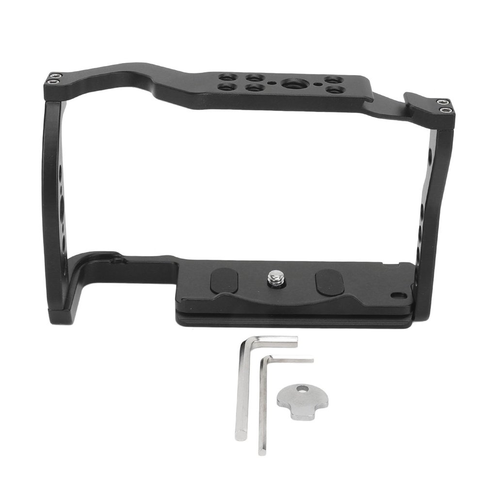 Camera Video Cage Aluminum Alloy Protective Rig Cold Shoe Mount for X