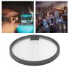 Double Half Moon Prism Special Effect Filter Camera Center Field Separation Diopter Photography Lens Accessories (77MM) view 3