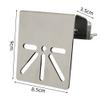 Gutter Mount Stainless Steel Bracket for Security Camera, Camera Holder with Butterfly Screws for Outdoor Security Monitoring view 2