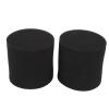 2Pcs Speaker Port Tube Sponge 100mm Diameter 100mm Height Speaker Port Foam Insert for Home Car Sound System view 1