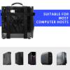CPU Stand Desktop Wearable Strap Adjustable Belt Holder, Travel Harness With Handle And Pockets Computer Case Mid-Tower view 3