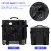 CPU Stand Desktop Wearable Strap Adjustable Belt Holder, Travel Harness With Handle And Pockets Computer Case Mid-Tower view 4