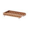 LIBANGRONG-888 CPU Stand CPU Stand, Office Storage Shelf, Portable, Movable PC Host Holder, Holder, Shelf, Heat Dissipation Shelf with Wheels, Computer Mid Tower Case (Natural) view 1