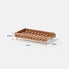 LIBANGRONG-888 CPU Stand CPU Stand, Office Storage Shelf, Portable, Movable PC Host Holder, Holder, Shelf, Heat Dissipation Shelf with Wheels, Computer Mid Tower Case (Natural) view 2