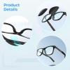Detachable Charging Smart Glasses, Wireless Connectivity, Voice Control, Remote Photo view 3