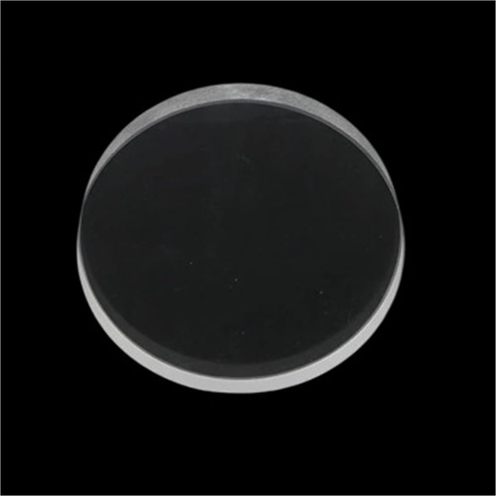 Dia 30-150mm Glass Sight Glass, Borosilicate Clear Glass Sheet, Thickness 5mm Pipeline Flange Valve Sight Glass 1pc(50mm)