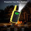 Ciphersmesh Walkie Talkies Long Range for Adults - Rechargeable Handheld Two Way Radios with 22 FRS Channels Radio, Kids Walkie Talkies with LED Flashlight, VOX Walky Talky for Camping Hiking 4 Pack view 2