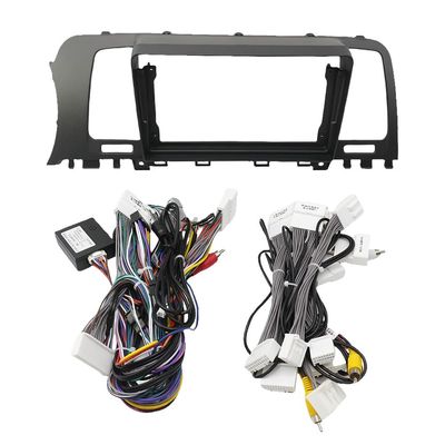 for Nissan Murano 2008-2014 9 Inch Car Frame Fascia Adapter Canbus Box Decode Android Radio Dash Fitting Panel Kitr (Frame Cable Canbus)