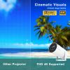 Arcade Vision Projector with Games Built in 36,000+ Retro Games, Gaming Video 2-IN-1 Projector 4K with 2 Wireless Controllers Gifts for Men/Teens/Kids view 3