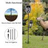 Aiuieaa 1 Pack Black Trail Camera Mount Suitable for Hunting Trail Camera & Solar Panel, Action Camera Weather-Resistant Housing Easy Installation view 2