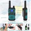 Topsung Walkie Talkies for Adults Long Range Rechargeable 6 Pack with NOAA view 2