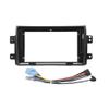 (9INCH) Car Radio Fascias Android GPS MP5 Stereo Player 2 Din Head Unit Panel Dash Frame for Suzuki SX4 2006-2014/FOR Fiat SEDICI (Frame Cable) view 1
