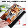 Case for 6.8" Kindle Paperwhite (11th Generation-2021) and Kindle Paperwhite Signature Edition,Slim Lightweight Smart Shell Stand Cover with Auto Wake/Sleep,Cute Forest Fox view 3