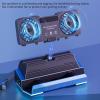 10 in 1 Docking Station for Steam Deck, for ROG Ally X, for Legion Go, for Claw with Detachable Dual Cooling Fan, 4K@60Hz Gigabit Ethernet, 4 USB 3.0 PD100W M.2 NVMe Slot view 2