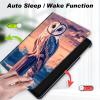 Case for 6.8" Kindle Paperwhite (11th Generation-2021) and Kindle Paperwhite Signature Edition,Slim Lightweight Smart Shell Stand Cover with Auto Wake/Sleep,Cute Watercolor Owl view 3