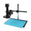 180X Video Microscope HD 1080P VGA HDMI Industrial Camera with C Mount Lens, PCB Soldering & Inspection, Includes LED Ring Light view 1