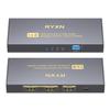 4K HDMI Splitter 1 in 2 Out 60Hz, 1x2 HDMI 2.0 Splitter Supports 4K@60Hz 4:4:4, 2K@144Hz/120Hz, HDCP 2.3, EDID, for PS5/PS4, Xbox, Apple TV, Fire Stick, Blu-ray Player view 1