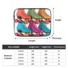 12 Inch Laptop Sleeve Bag Waterproof Shockproof Laptop Case Bag Retro Colorful Roller Skates1 Lightweight Tablet Carrying Case view 4