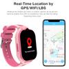 4G Kids Smart Watch - Waterproof Kids Smartwatches GPS Tracker Video SOS Emergency Call Alarm Voice Chat Pedometer HD Camera Flashlight Games Tracking Phone Smartwatch for Age 4-12 Boys Girls (Pink) view 4