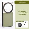 13 Ultra Mobile Phone Photography Kit - Camera Case with Lens Filters (Star, Flare, ND, Soft, Black Mist, CPL)(Green) view 2