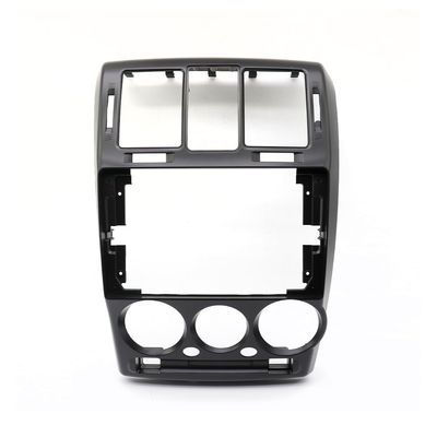 Car Radio Fascias for Hyundai Getz 2002-2011 RHD LHD 9Inch Multimedia Frame Video Player Navigation DVD Dash Panel Trim Kit (Left Wheel Black)