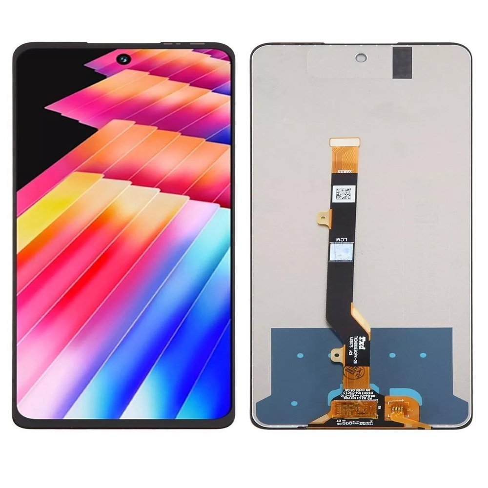 for Tecno Spark 10 Pro Screen Replacement for Tecno KI7 LCD Display Touch Screen Digitizer Assembly with Repair Kits(Black,Without Frame)