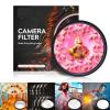 LIUZHENZHEN 55/58/62/67/72/77/82mm Kaleidoscope Camera Filter - Special Effects Photography Accessories for DSLR Lens(77mm,Hollow Prism) view 2