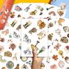 100pcs Vintage Aesthetic Stickers, Journaling Sticker for Women Waterproof Decals for Water Bottles Laptop Luggage Computer Scrapbooking Teens Adults Girls view 3
