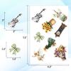 100pcs Vintage Aesthetic Stickers, Journaling Sticker for Women Waterproof Decals for Water Bottles Laptop Luggage Computer Scrapbooking Teens Adults Girls view 4