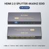 4K HDMI Splitter 1 in 4 Out 60Hz, 1x4 HDMI 2.0 Splitter Supports 4K@60Hz 4:4:4, 2K@144Hz/120Hz, HDCP 2.3, EDID, for PS5/PS4, Xbox, Apple TV, Fire Stick, Blu-ray Player view 2