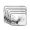 12 Inch Laptop Sleeve Bag Waterproof Shockproof Laptop Case Bag Abstract Black and White Lightweight Tablet Carrying Case view 2