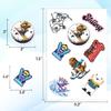 100pcs Skiing Stickers - Snowboarding, Ski Stickers for Helmet Waterproof Decals for Water Bottles Laptop Luggage Computer Scrapbooking Teens Adults Girls view 4