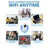 4G Portable Router with SIM Card Slot, 300Mbps High Spee Mobile Hotspot Connect Up to 10 Devices for Traveling Business Trips, B1/3/5/7/8/20/40/41 view 4