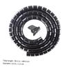 Angoily Cable Sleeve Spiral Wire Organizer Bite-Resistant Coiled Tube for Power Cables Easy Installation Wear-Resistant for Pet Owners and Home Use view 3