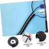 Angoily Cable Sleeve Spiral Wire Organizer Bite-Resistant Coiled Tube for Power Cables Easy Installation Wear-Resistant for Pet Owners and Home Use view 4