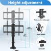 YUZDNM Motorised TV Bracket Stand - Electric TV Lift Mount, Suitable for 32-70 Inch Flat and Curved TV Screens, Ceiling and Floor Mounted TV Ceiling Mount Electric with Memory Function view 4