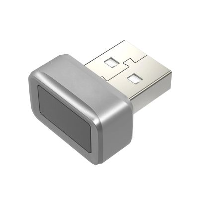 XusLFR USB Fingerprint Reader 0.05s Login Security 360Degree Sensors Login for Window11/10 Hello Desktop Laptop 2Color