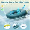 awatrue Kids Headphones, 74/85dB Safe Volume Limit, Stereo Sound, Wired On-Ear Headphones for Kids Boys Girls, 3.5mm Jack for Tablet, iPad, Kindle, YOTO Player, Airplane Travel, Green view 4