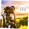 ARTIBETTER 6pcs Professional Camera Accessories Screw Shaft Mounting for Tripod Release Plate Ball Head Mount view 3