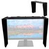 Mavdecll 17-27 Inch Computer Monitor Hood, for Monitor Width of 41-71cm, Anti-Glare Laptop Screen Hood, Privacy Protection & Relieve Visual Fatigue, for Office, Game Halls view 1