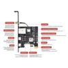 APBVIHL Sipeed NanoKVM PCIe Mini Remote Control Operation and Maintain-Server with 1TOPS NPU DDR3 RISC-V (PoE+WiFi Kit) view 3
