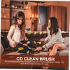 KESYOO Vinyl Record Cleaning Brush Soft Bristle Record Vinyl Dust Cleaner Solid Handle -Static Cleaning for Cd Albums and Turntables view 3