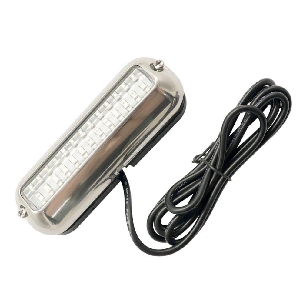 BCOATH Led Lights for Boats Led Yacht Underwater Light Underwater Lamp Stainless Steel