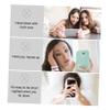 Angoily Adjustable Aluminum Alloy Desktop Cell Phone Stand Foldable Phone Holder for Tablets and Smartphones for Home Office Use view 4
