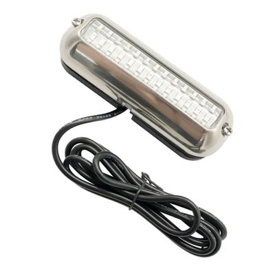KICHOUSE Stainless Steel Led Underwater Lamp Eco-Friendly Rechargeable Underwater Light for Pools Aquariums and Parties