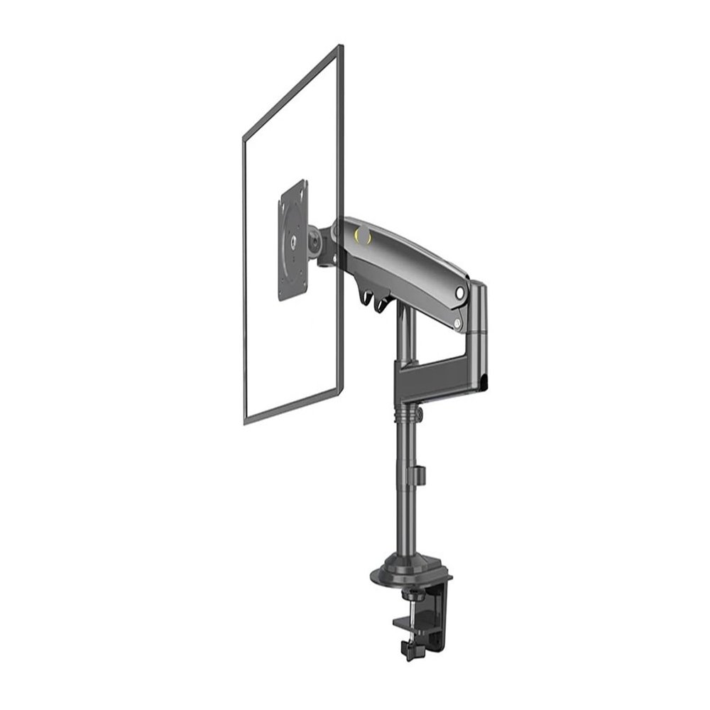 ADPVRLUQ H100 Gas Spring 22-35 Inch LCD LED Monitor Stand Arm Full Motion Desktop Ergonomic Monitor TV Mount Bracket Load 2-12 kg