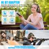 BT 5.1 Adapter for Wireless Earmuffs, Independent Power Supply Portable for Enhanced Sound Quality BT Adapter with Long Transmission Distance view 2